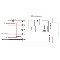 1 Wege Wechselstrom 30A Hochleistungs RF Funk Empfänger mit Trockenkontaktausgang (Modell 0020488)