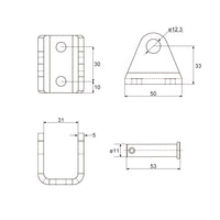 5000N 700MM-1000MM Hub Linearantrieb Elektrisch mit Fernbedienung