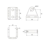 5000N 700MM-1000MM Hub Linearantrieb Elektrisch mit Fernbedienung