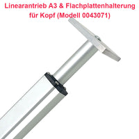 Linearantrieb mit einstellbarem Hub/Elektrozylinder 2000N Schub 100MM Hub (Modell 0041691)