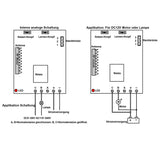 15 Kanal DC 500M Normalerwiese geöffnet/Normalerweise Funk Fernempfänger & Toggle/Momentan/Verklinkte Modus mt Zeitverzö (Modell 0020020)